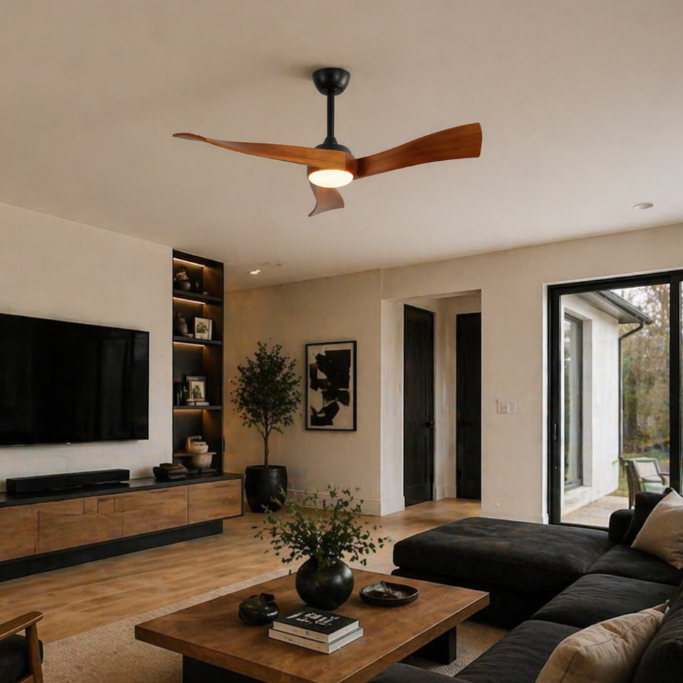 Meilleur ventilateur de plafond nordique dans un salon