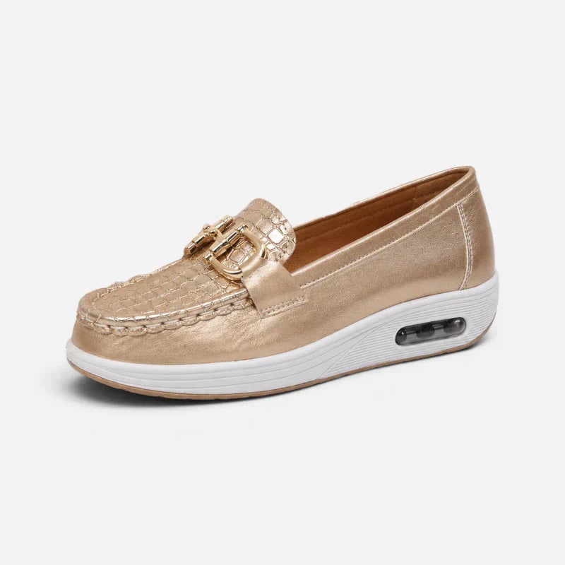 Mocassin Croco Femme Image