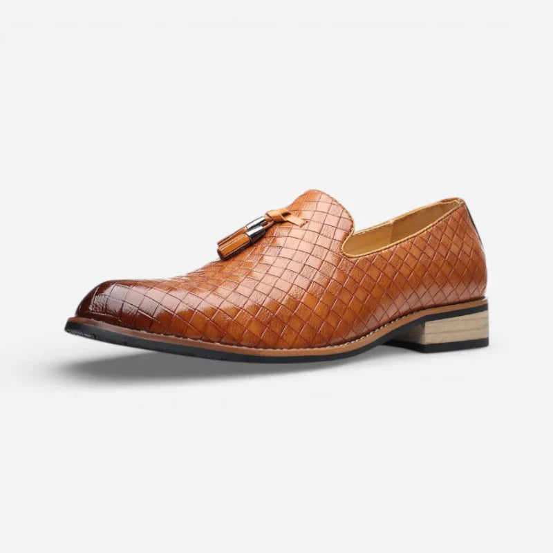 Mocassin Cuir Marron Gland