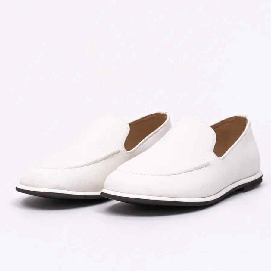 Mocassin Cuir Souple Femme