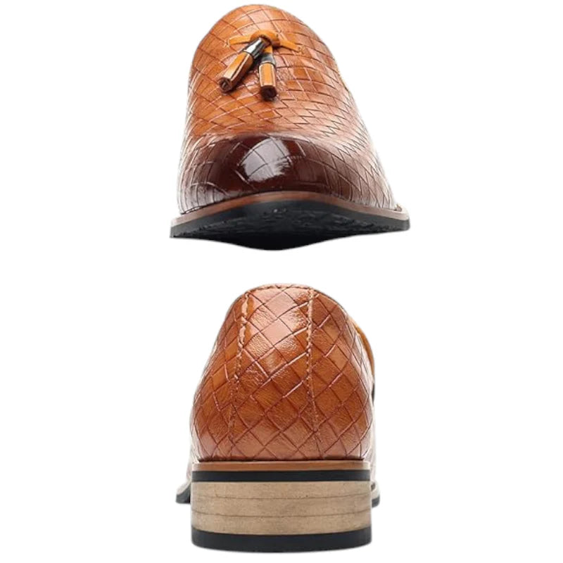 Mocassin Cuir Marron Gland