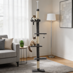 Arbre à chat 4 plateforme - 274 cm