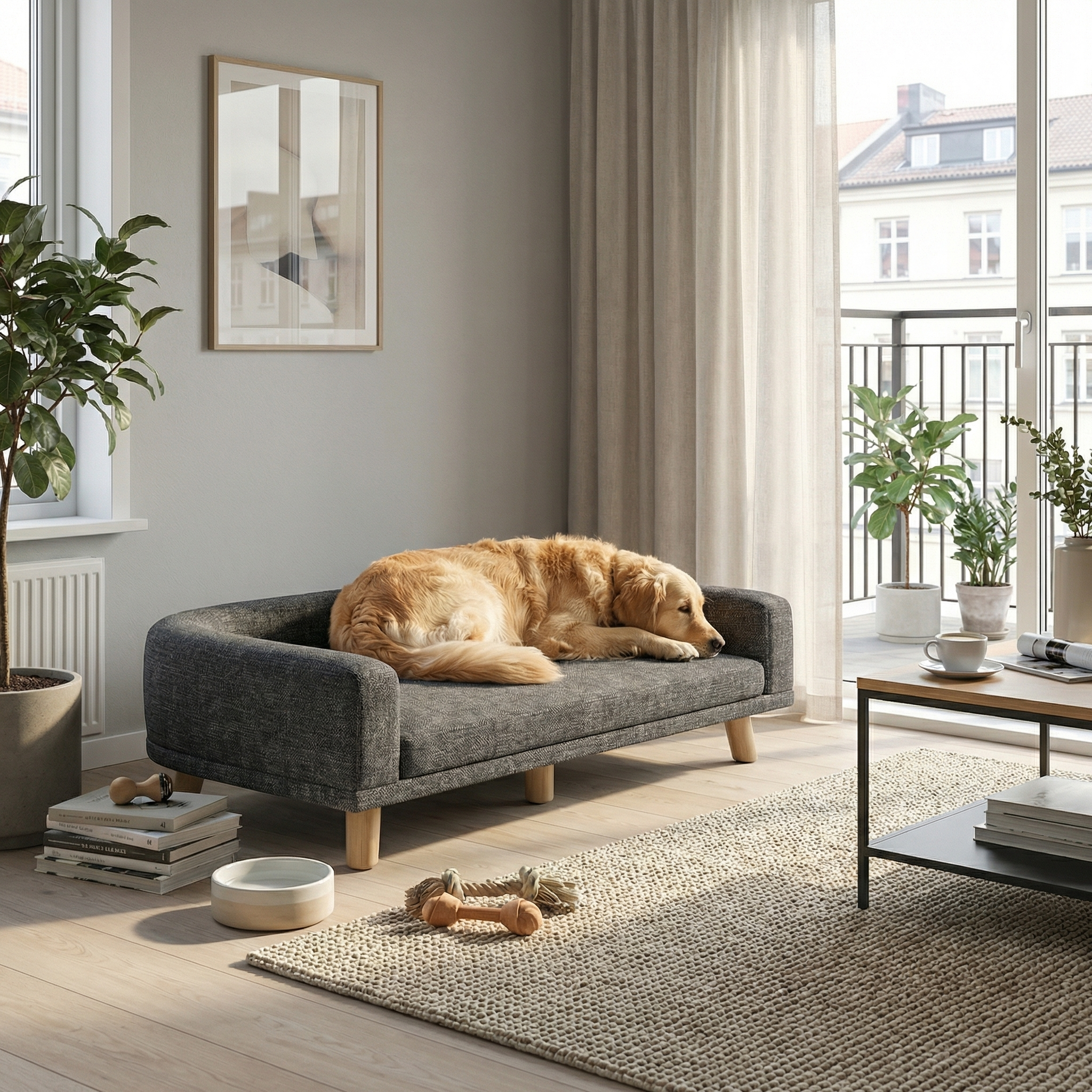 Canapé chien style sofa