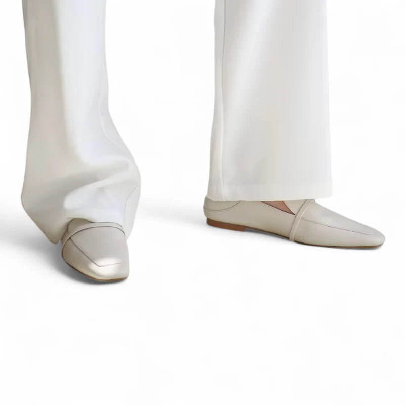Mocassin Crème Femme