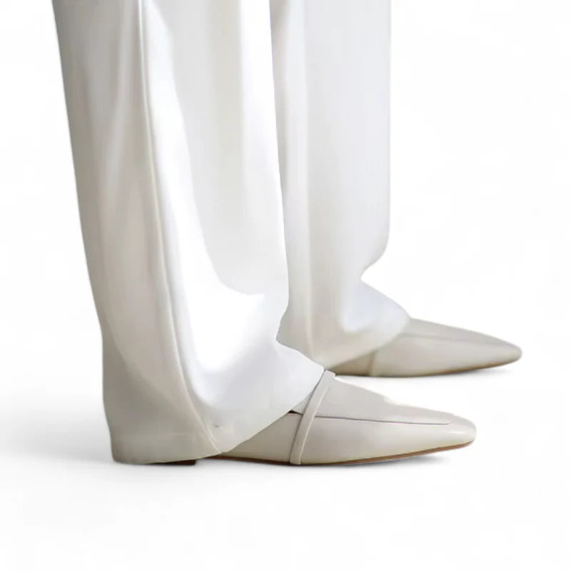 Mocassin Crème Femme