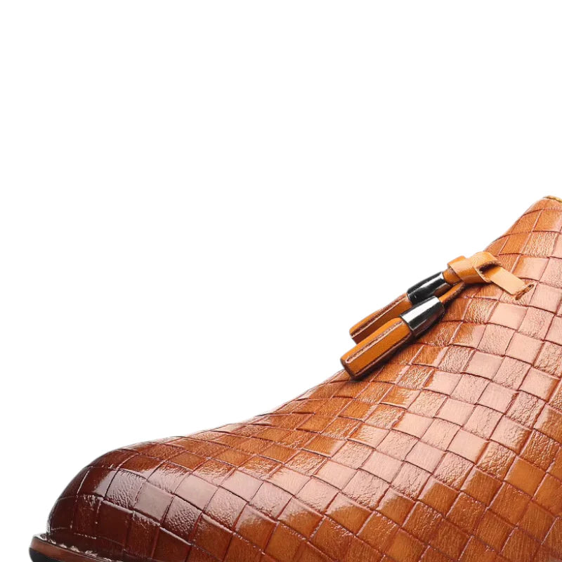 Mocassin Cuir Marron Gland