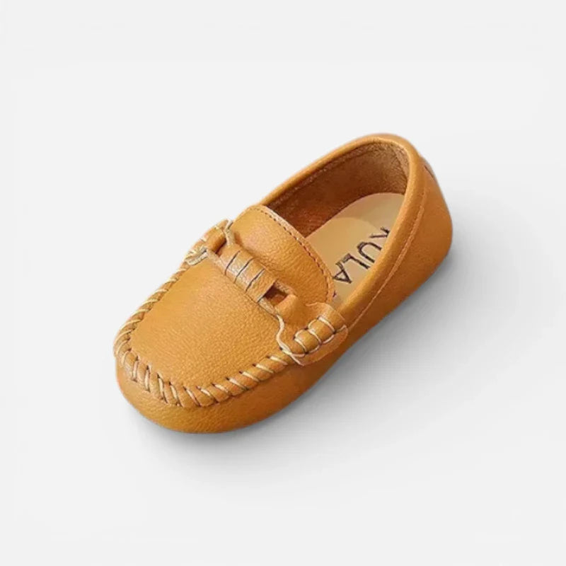 Mocassin Camel Garçon
