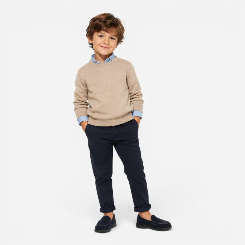 Mocassin Enfant Bleu Marine