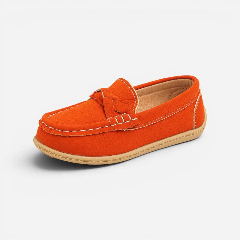 Mocassin Enfant Garçon Orange
