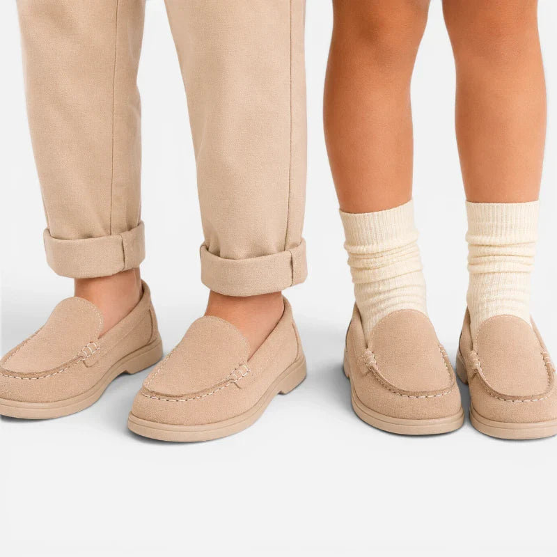 Mocassin Beige Enfant
