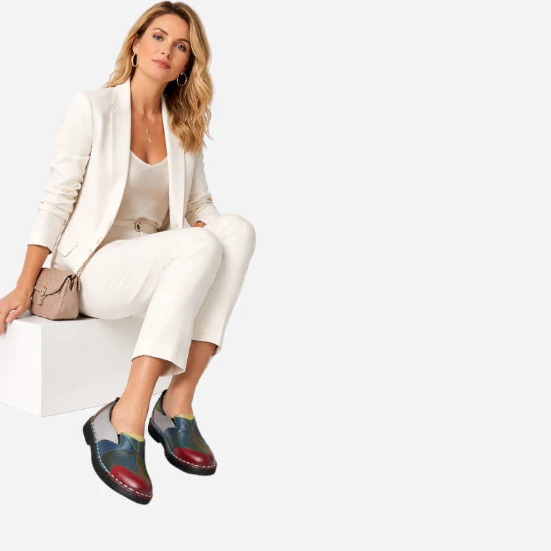 Mocassin Femme Multicolore