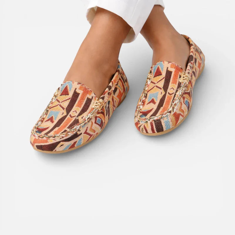 Mocassin Pour Femme Multicolore