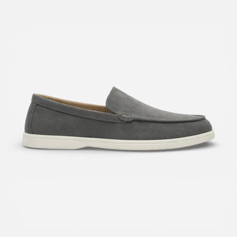 Mocassin Homme Daim Gris