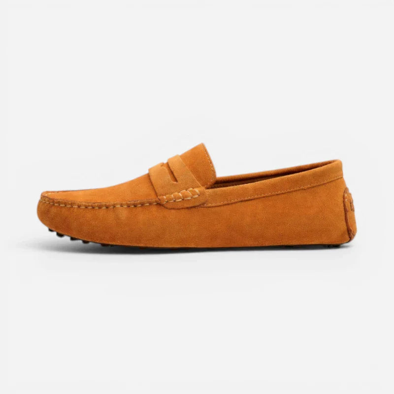 Mocassin Homme Camel Daim