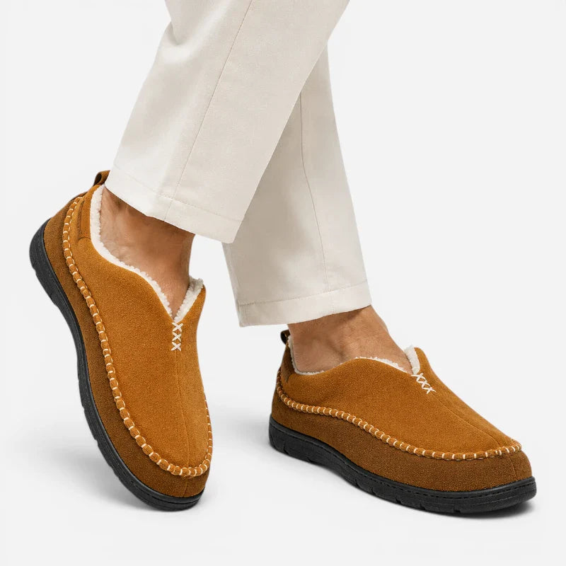 Chaussons Mocassins Fourrés Homme