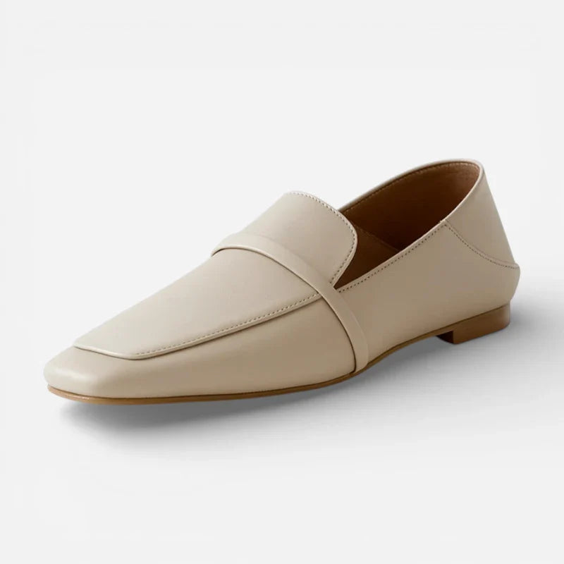 Mocassin Crème Femme