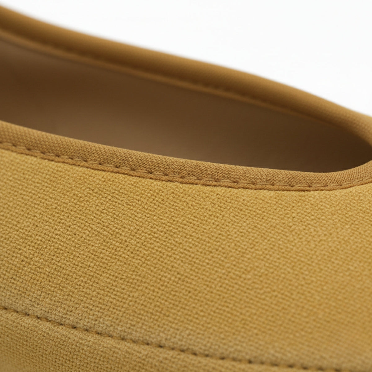 Mocassin Daim Jaune Femme