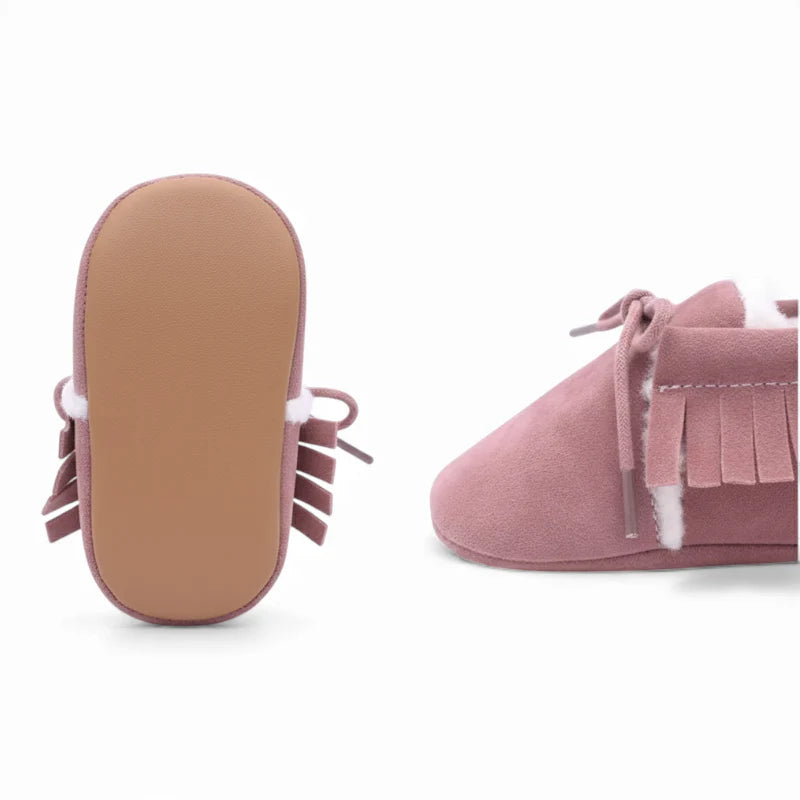 Mocassin Rose Pour Bébé