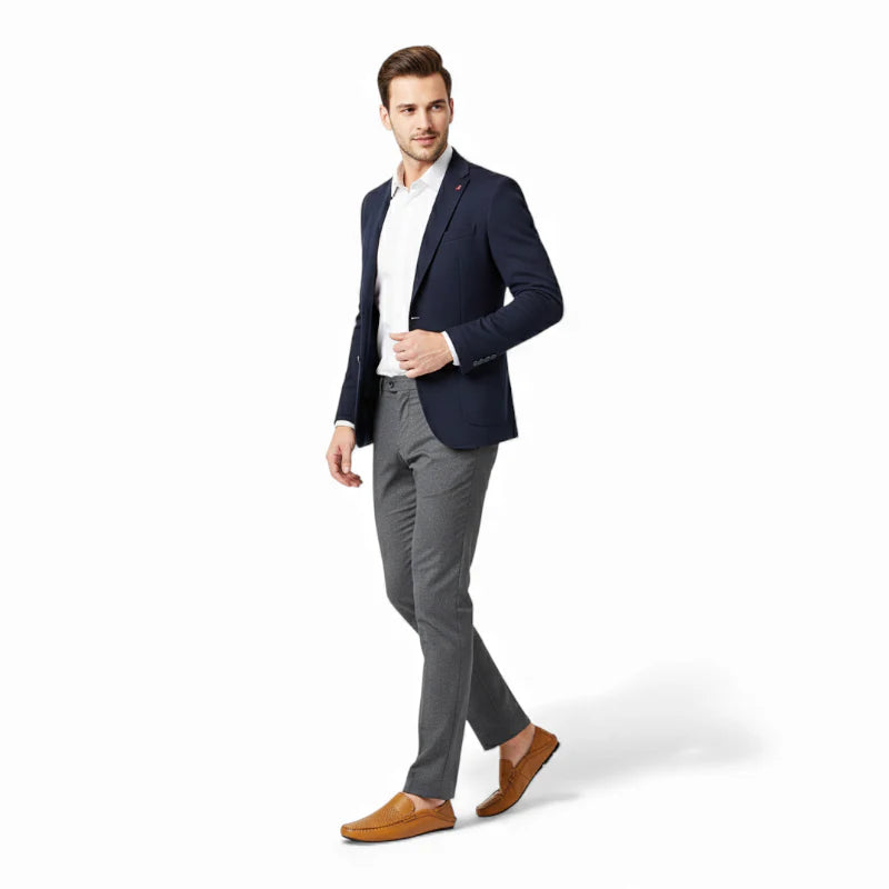 Mocassin Homme Camel Cuir