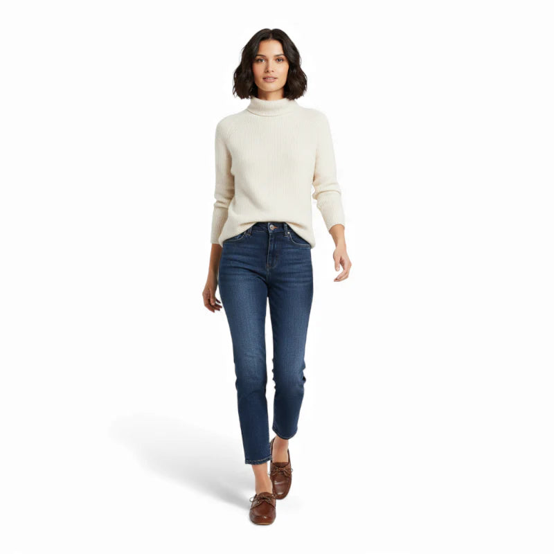 Mocassin Peau De Vache Marron Foncé à Lacets Pour Femme