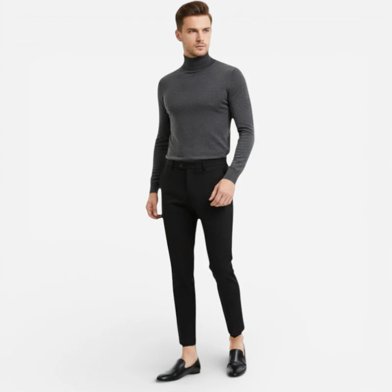 Mocassin Homme Cuir Noir Vernis
