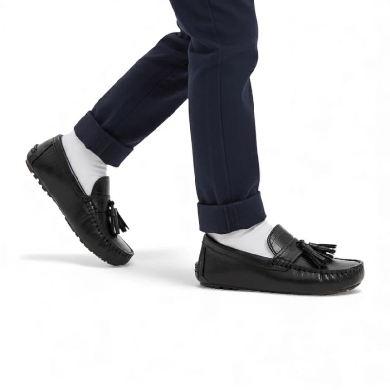 Mocassin Enfant Garçon Noir