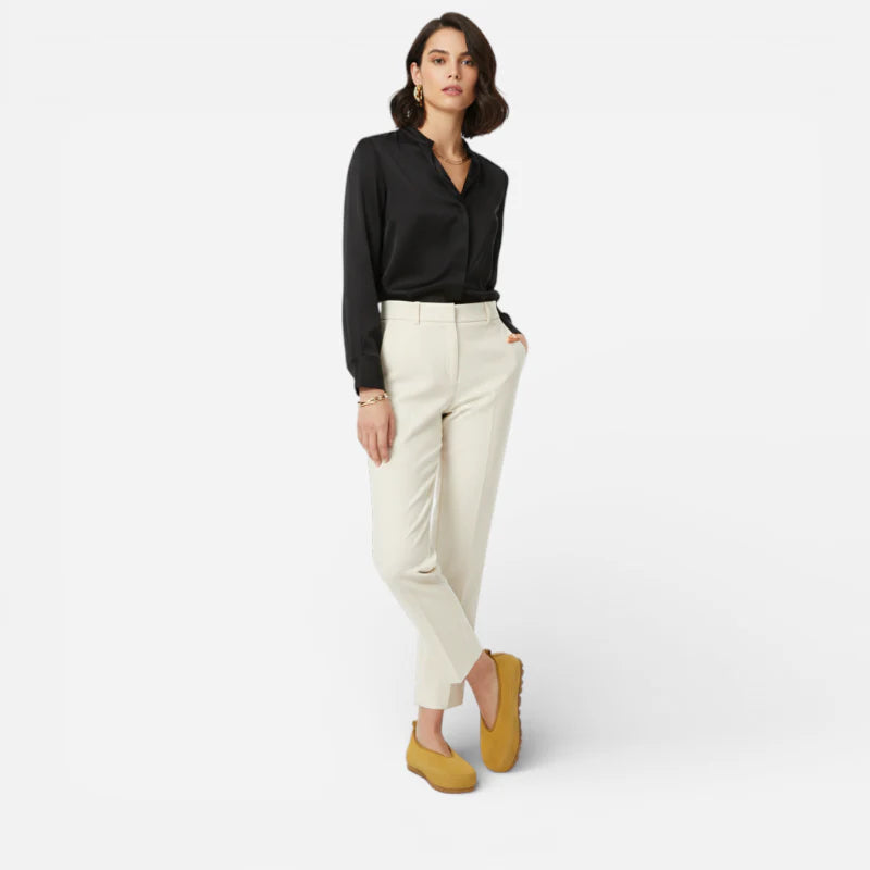 Mocassin Daim Jaune Femme