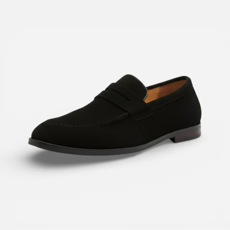 Mocassin Homme Daim Noir