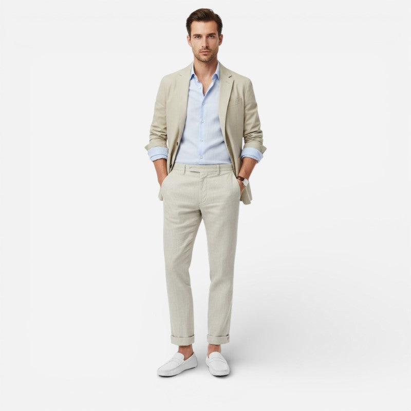 Mocassin Pour Bateau En Cuir Vernis Blanc Homme
