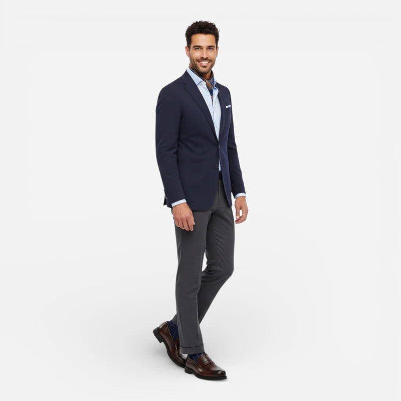 Mocassin Cuir Véritable Orthopédique Marron Pour Homme
