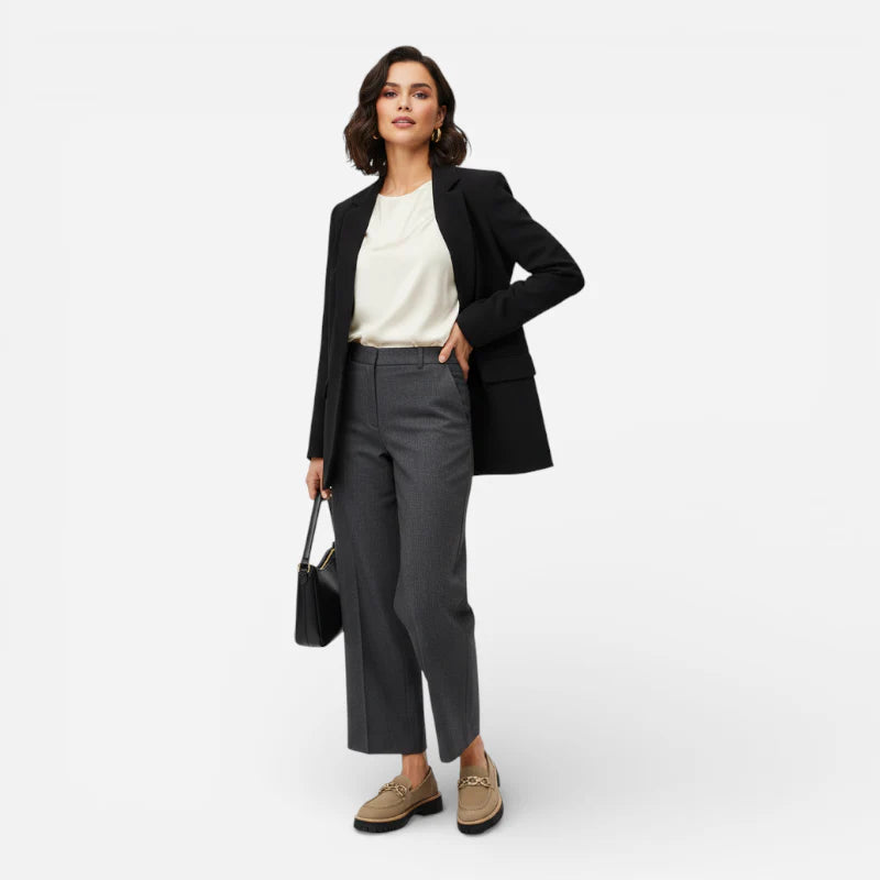 Mocassin Compensé Daim Camel Chainette Femme