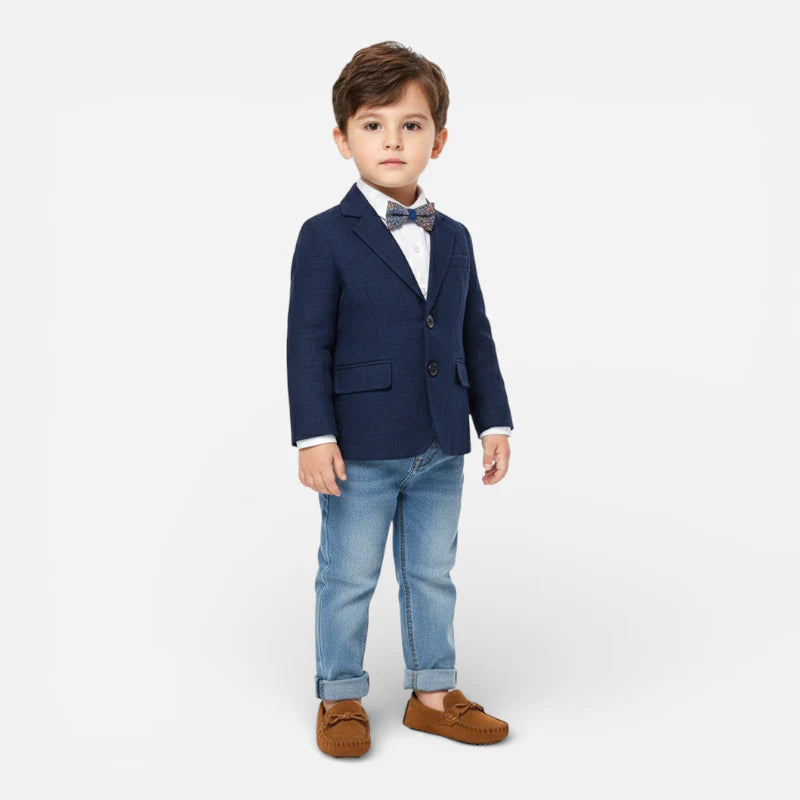 Mocassin Enfant En Daim Marron Bateau
