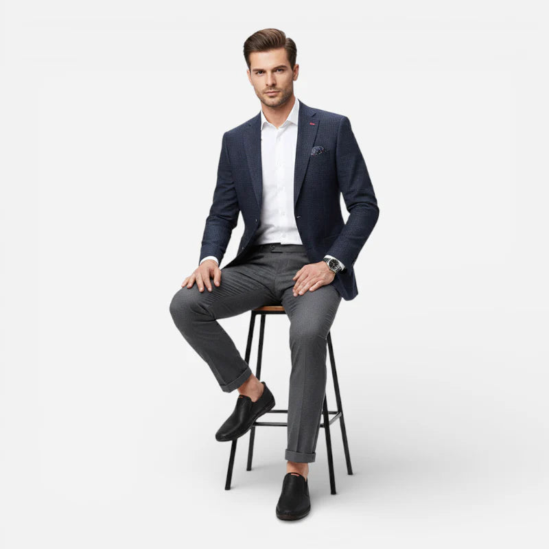 Mocassin Pour Homme En Cuir Noir