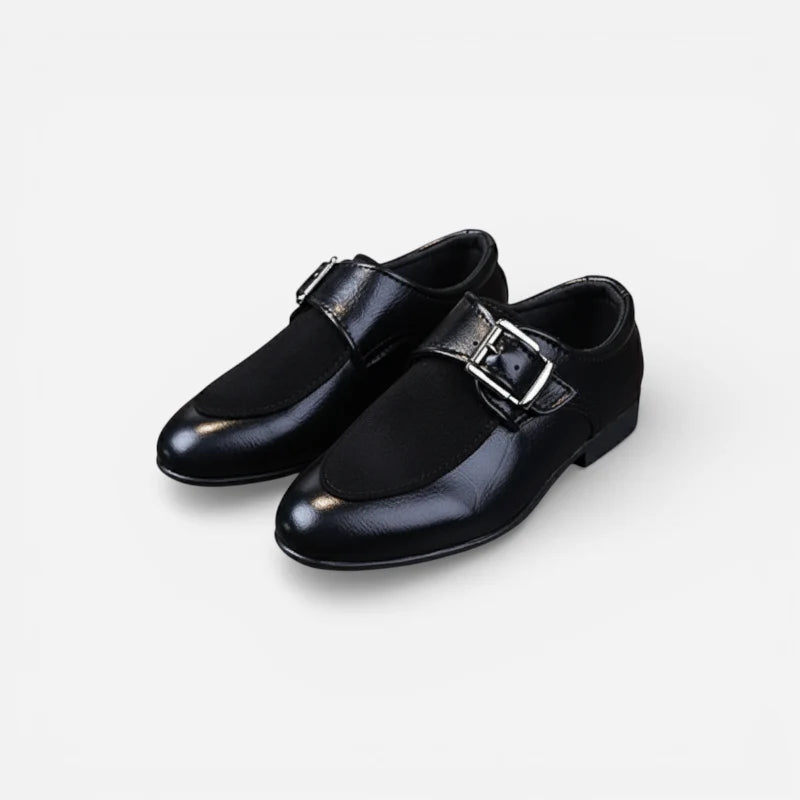 Mocassin Garçon Cuir Vernis