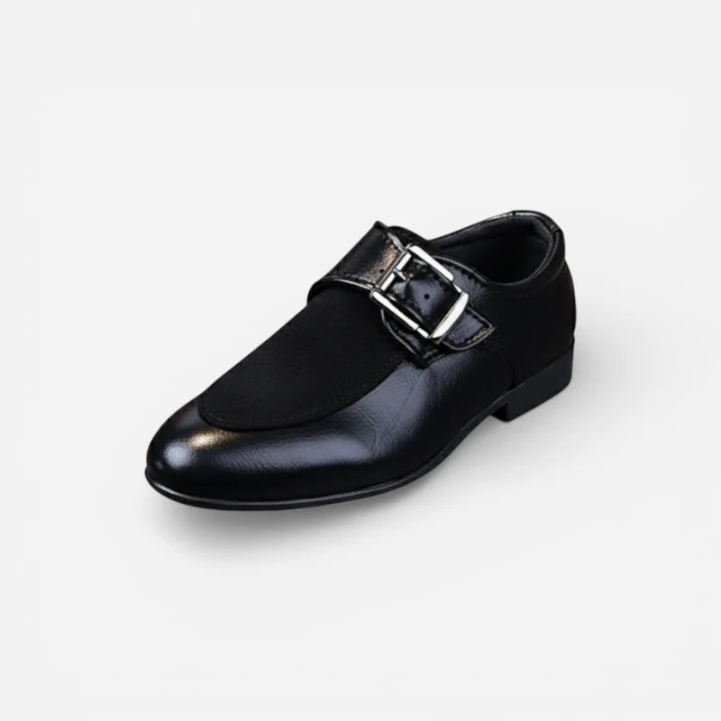 Mocassin Garçon Cuir Vernis