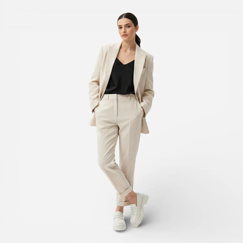 Mocassin Plateforme En Cuir Blanc Pour Femme