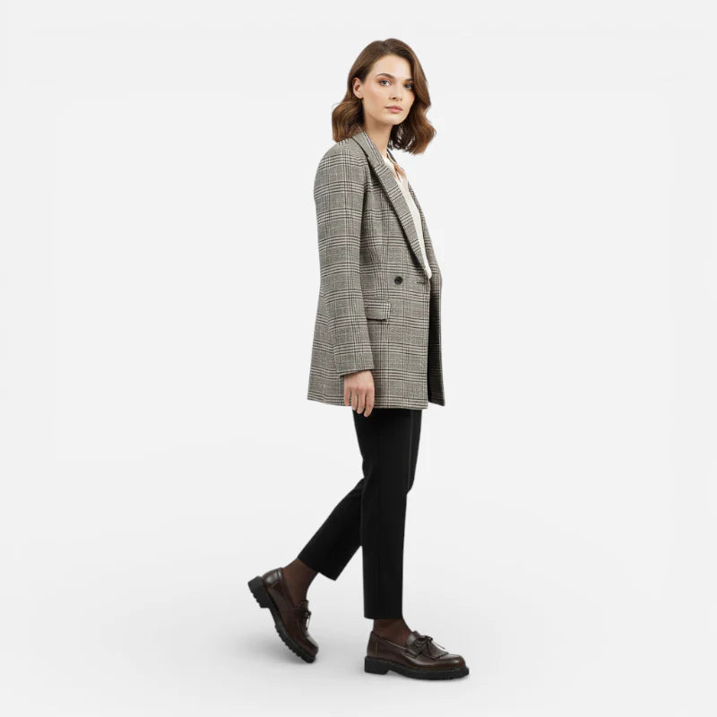 Mocassin En Cuir Marron Foncé Frange Et Lacets Noeud Papillon Femme