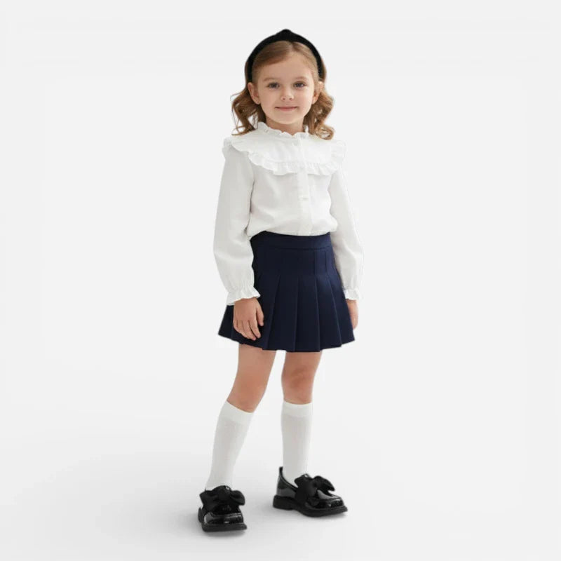 Mocassin Enfant Pour Fillette Noir Vernis à Noeud Papillon