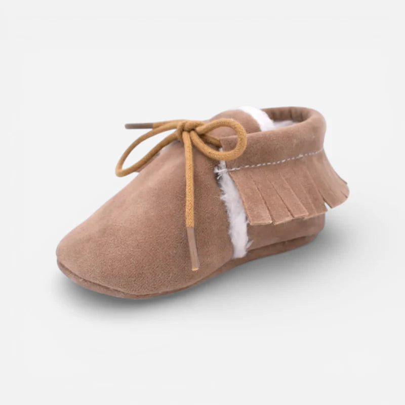Mocassin Pour Bébé Marron