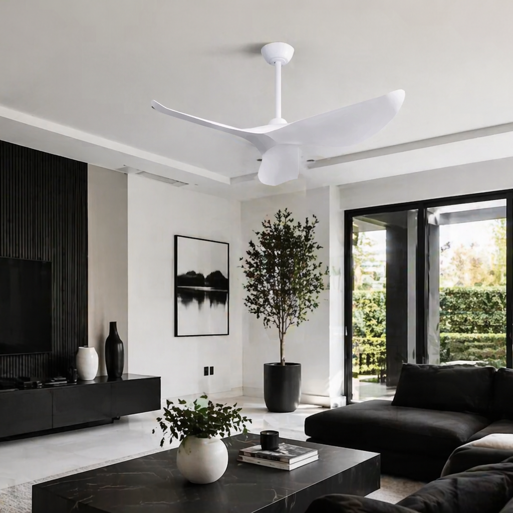 Capraia | Ventilateur design LED télécommande 97 cm