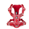 Harnais anti traction motif fleur