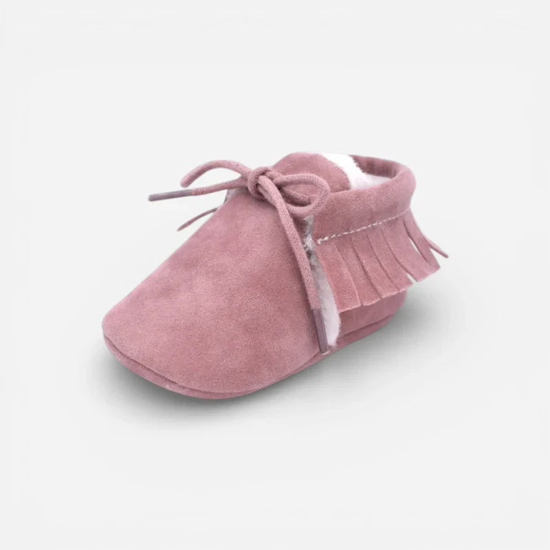 Mocassin Rose Pour Bébé