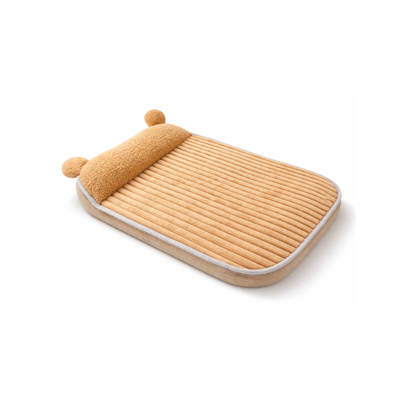 Panier chien style velours