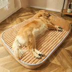 Panier chien style velours