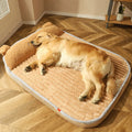 Panier chien style velours