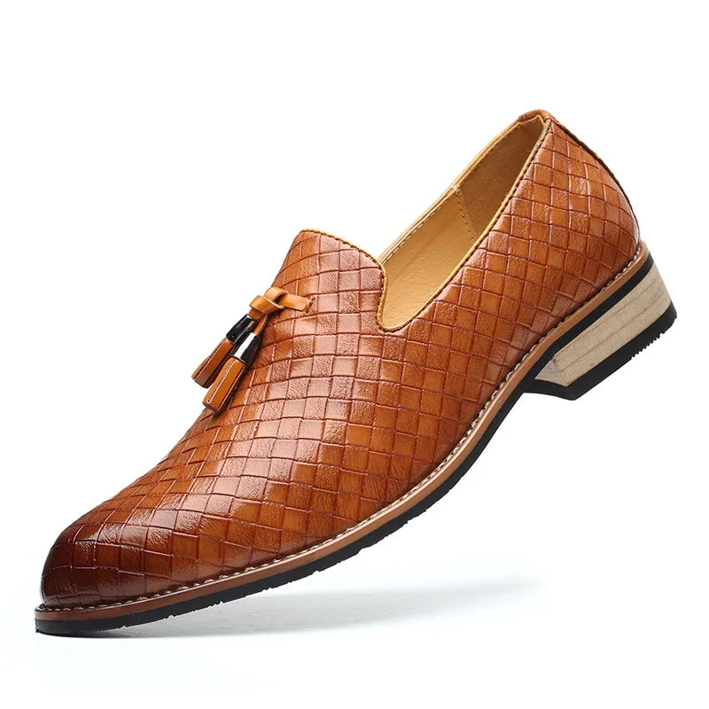Mocassin Cuir Marron Gland