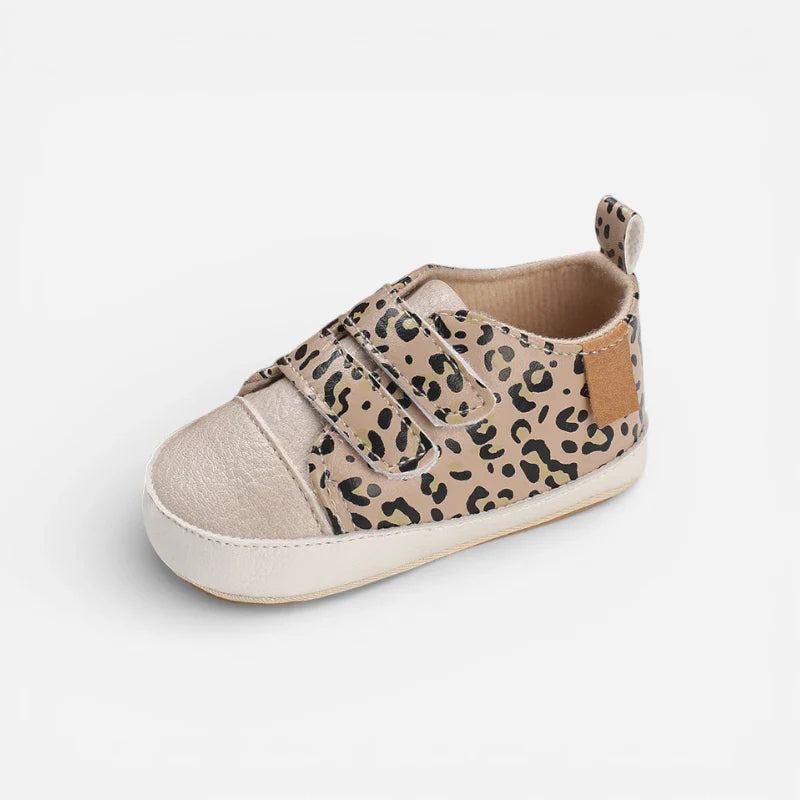 Mocassin Pour Bébé Léopard à Scratch
