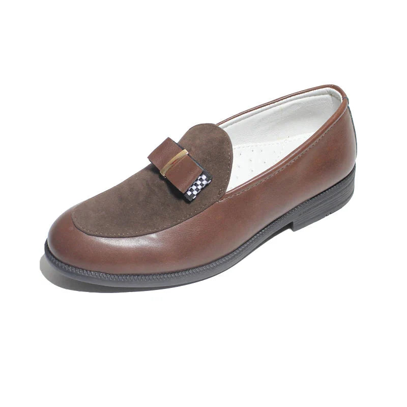 Mocassin Pour Garçon Marron