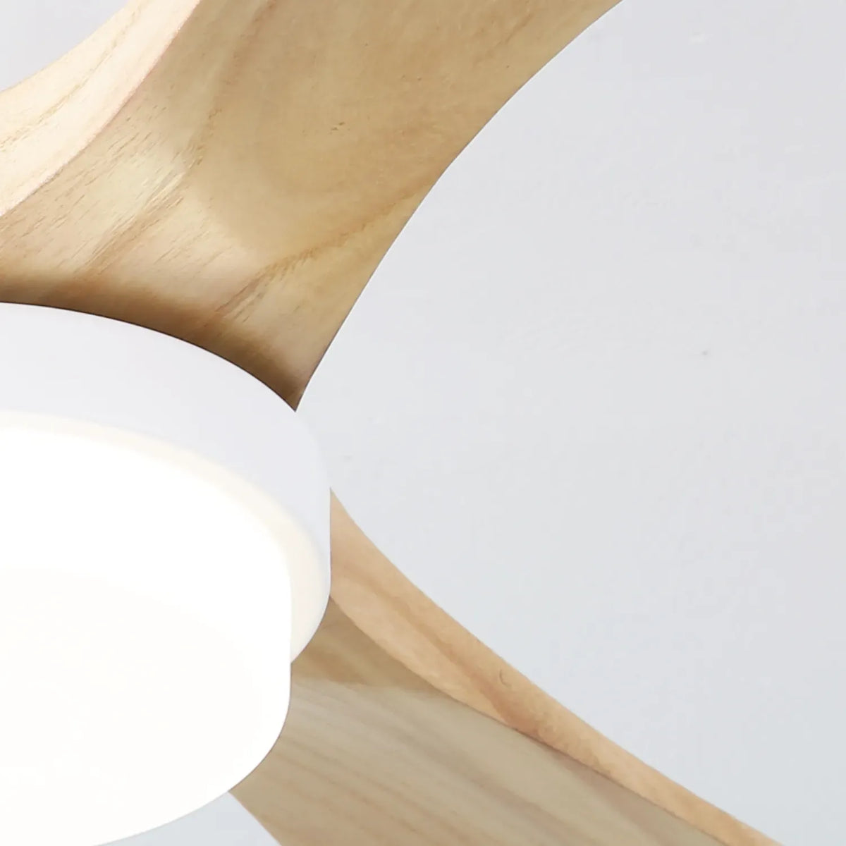 Miami | Ventilateur de plafond 132cm Aura - Pales bois & LED intégrée
