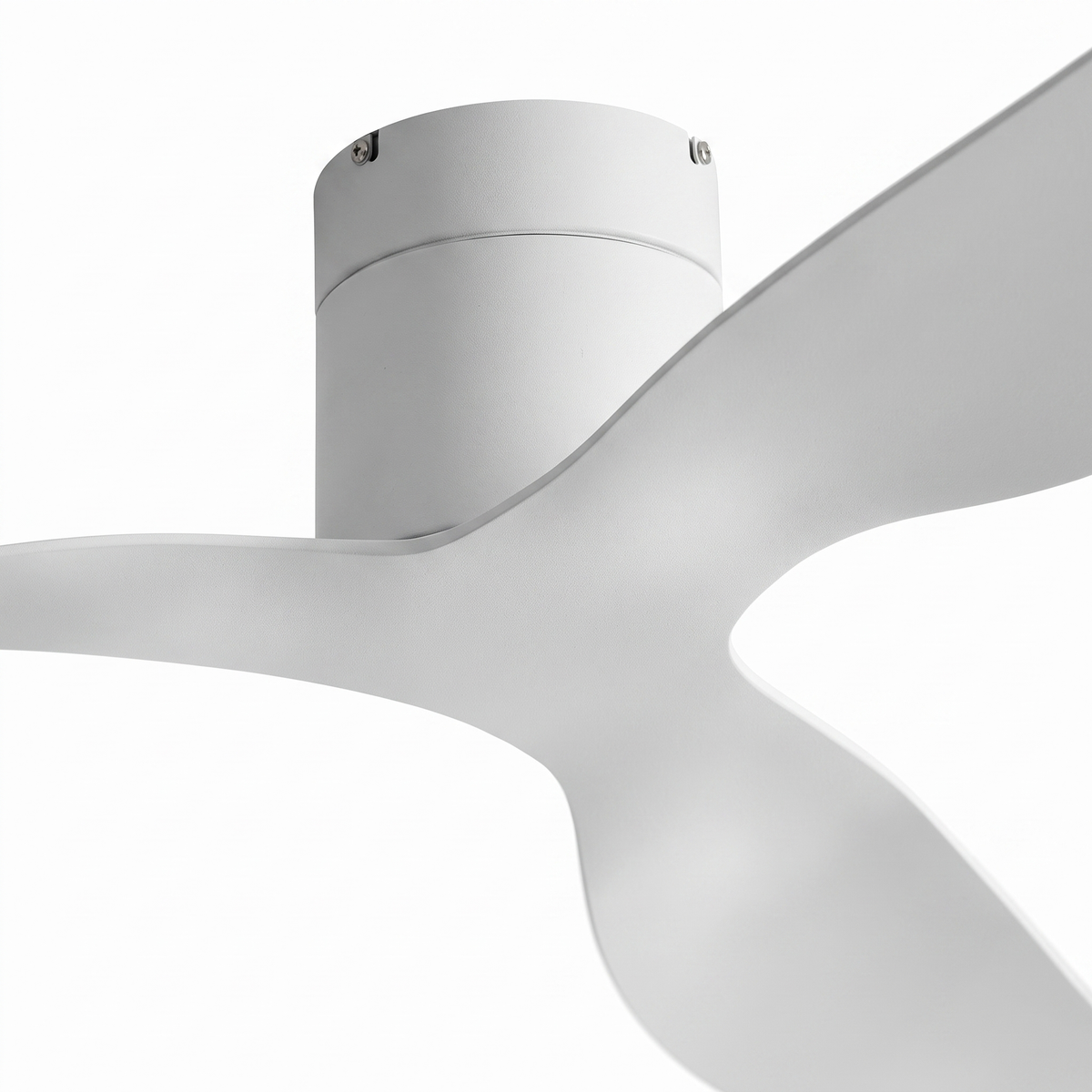 Lumia | Ventilateur ultra-plat blanc et ABS blanc